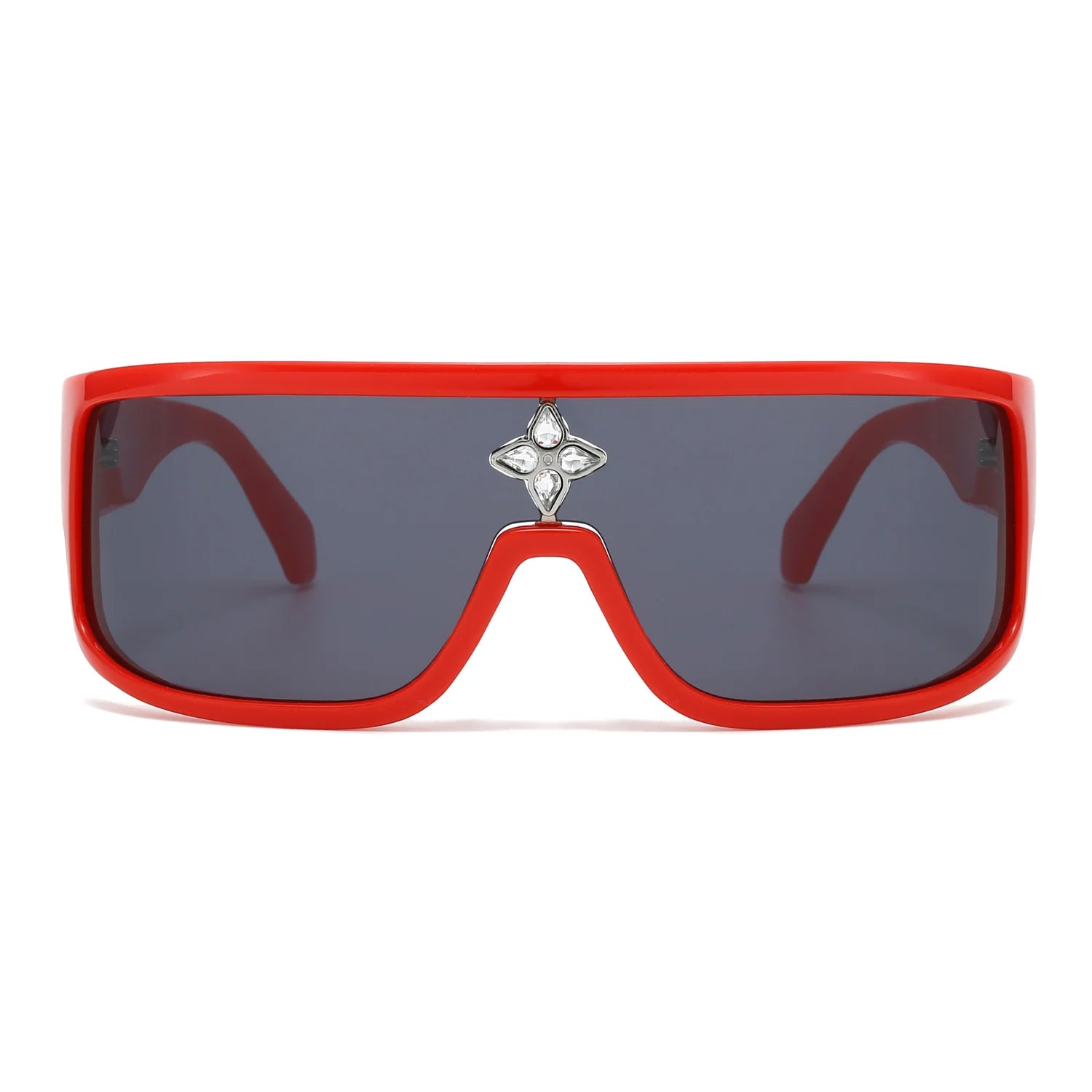 VP1028 - OVERSIZE SQUARE FLAT TOP FASHION SUNGLASSES