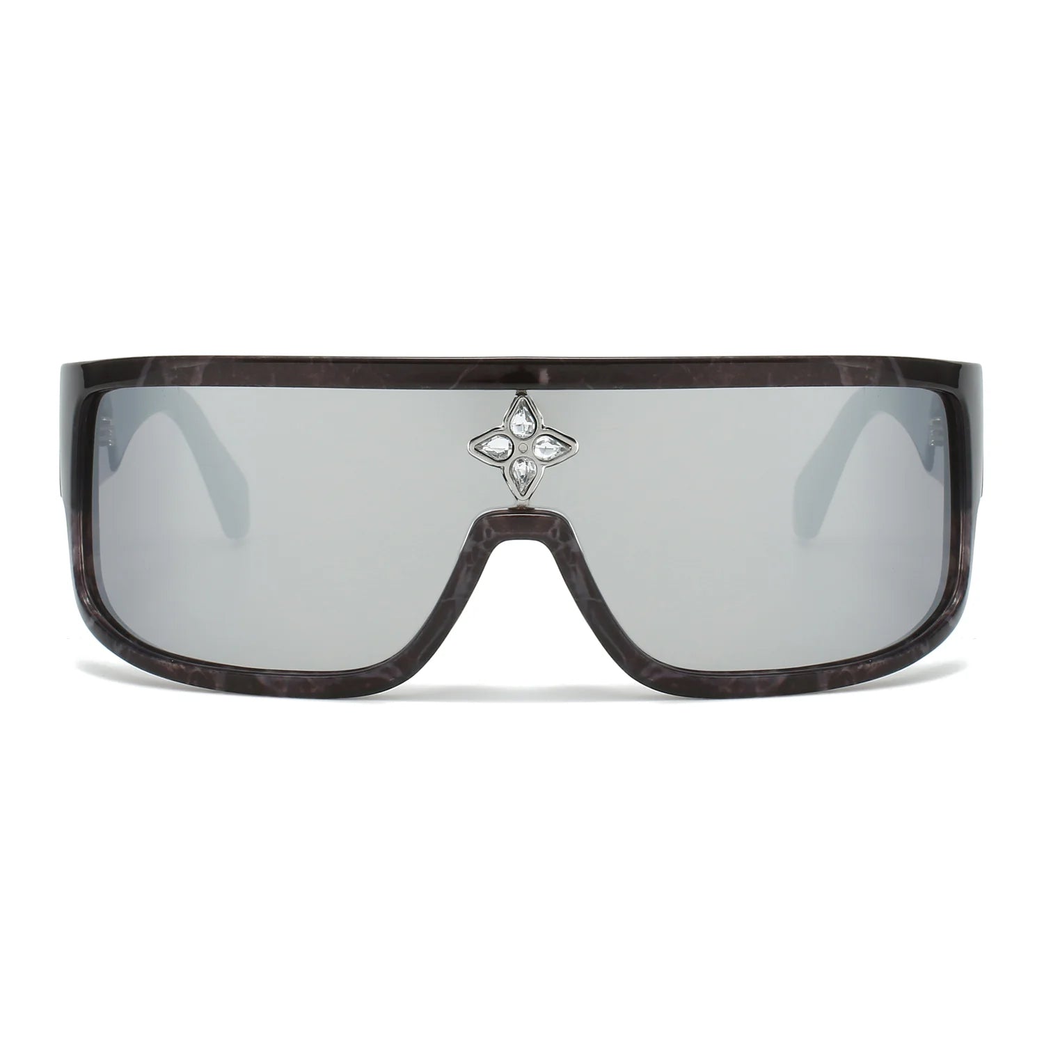 VP1028 - OVERSIZE SQUARE FLAT TOP FASHION SUNGLASSES