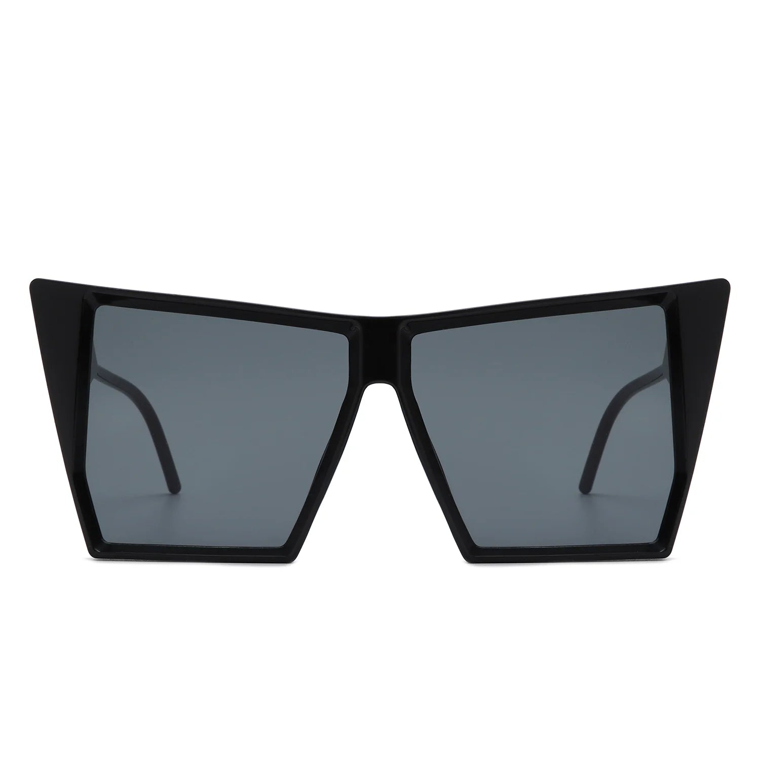 VR2135 - SQUARE OVERSIZE FLAT TOP FASHION SUNGLASSES